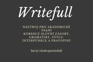 Writefull – nástroj pro akademické psaní