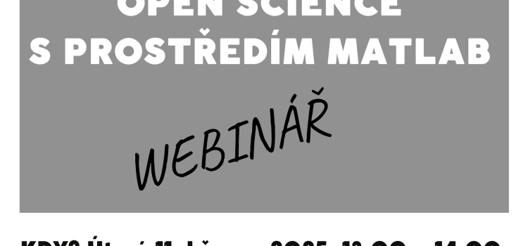 Open Science s prostředím MATLAB